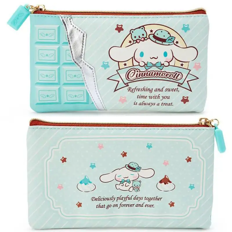 

Милая Sanrio Cinnamoroll сумка для ручек, нулевой бумажник Hello Kitty, мультяшный косметичка, гигиеническая салфетка, сумка для хранения, милые подарки на день рождения