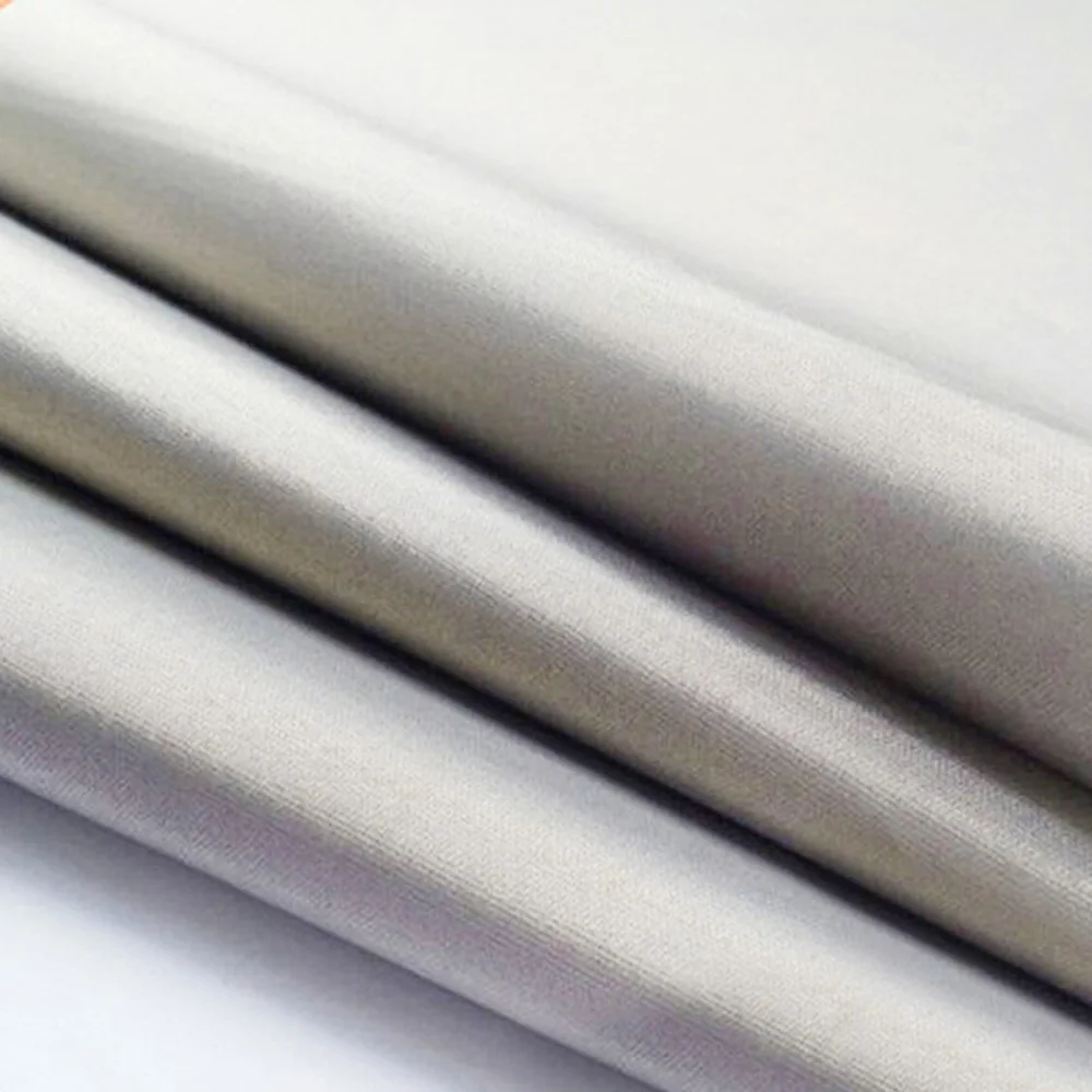 Продажа 2 м X 1,1 м излучение устойчивая ткань Электромагнитная EMF RF RFID проводящая экранирующая ткань Wi-Fi EMI EMP блокирующая анти-сканирующая ткань