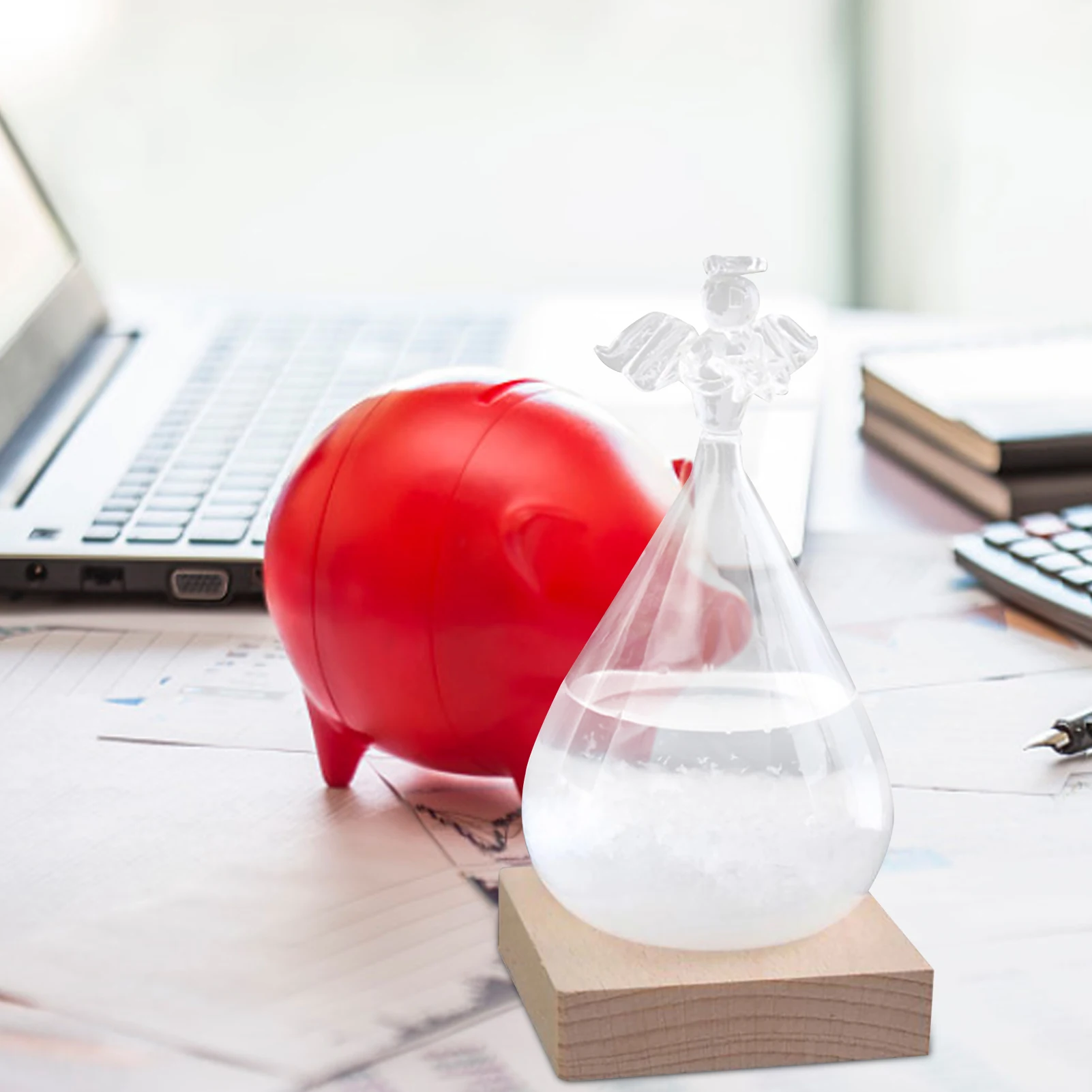 Метеостанция Storm Glass прогноз погоды Модная креативная офисная настольная и