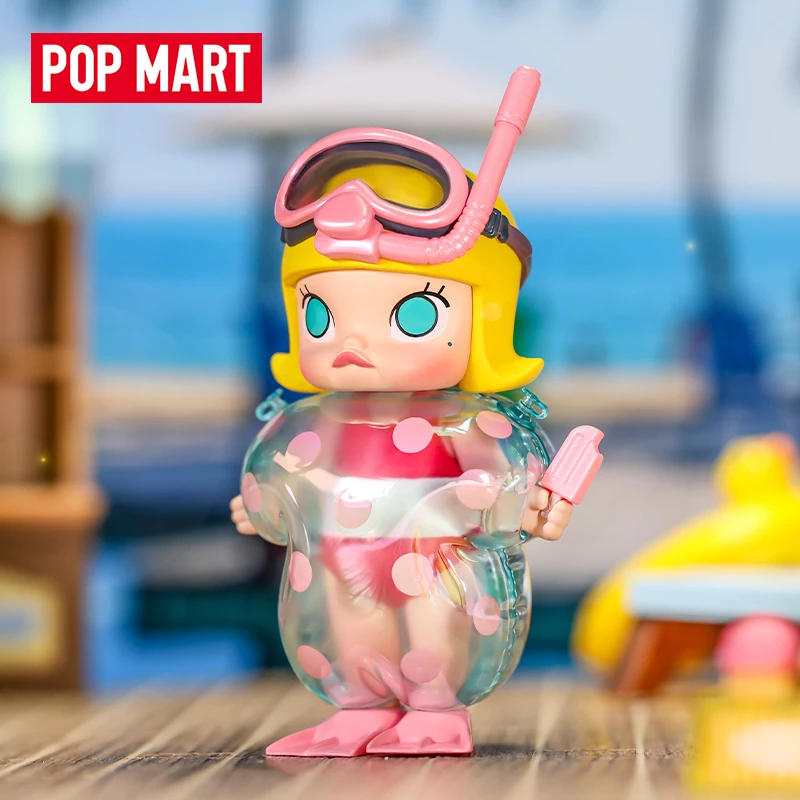 

Popmart Molly Let's Go Diving Elevator 8.6cm Pvc Limited Elevator Toys and Hobbies Cute Collection Dolls Animal Models Kid Gifts