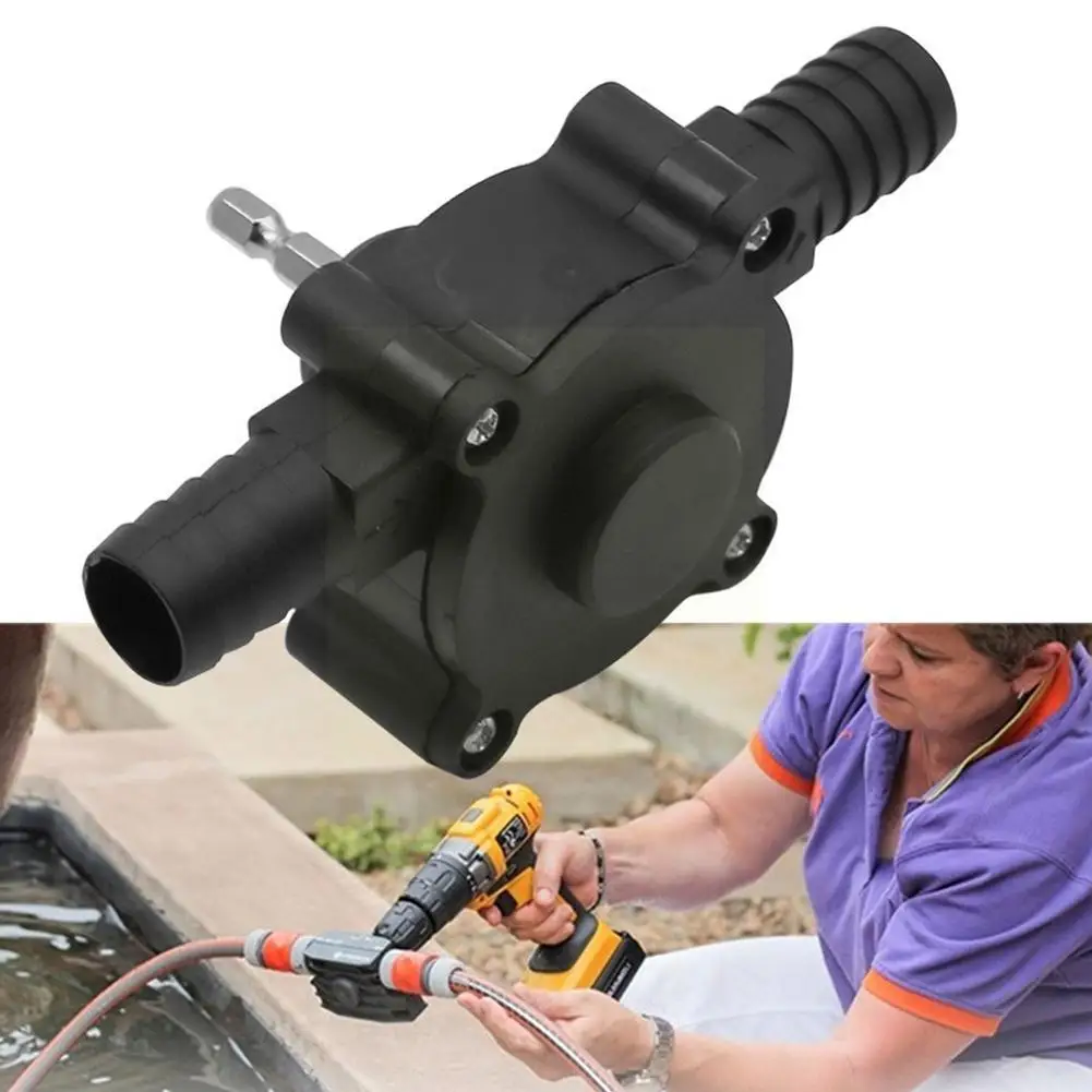 

Portable Electric Drill Pumps, Fluid Pumps, Mini Hand Dropshippin Outdoor Self-priming Fluid Tools Transfer Pumps, Garden X2q8