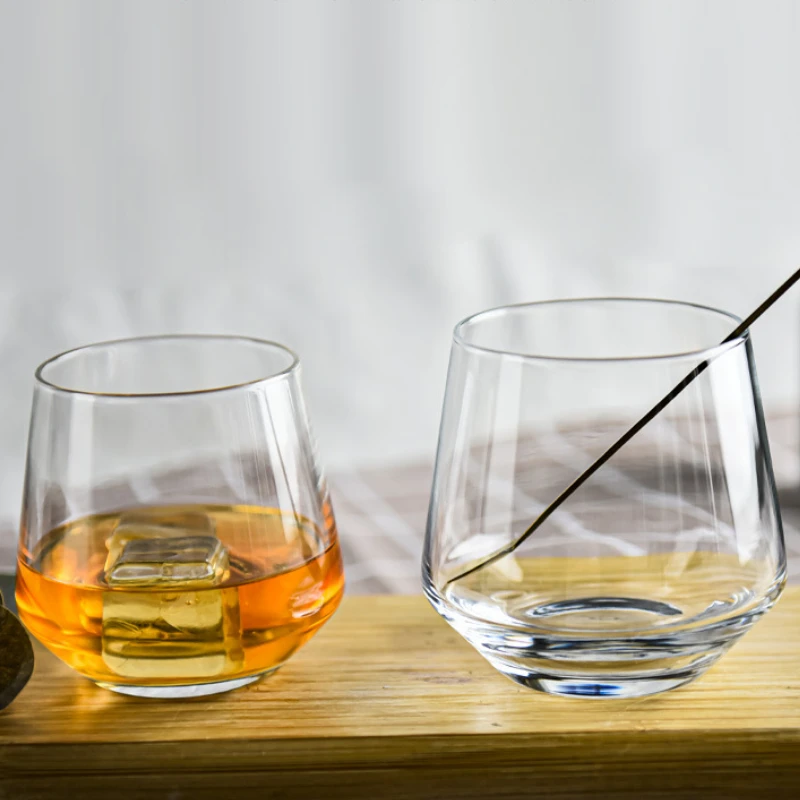 Бокал для молока 300 мл/380 мл бокал с большой окантовкой в форме живота/прозрачная