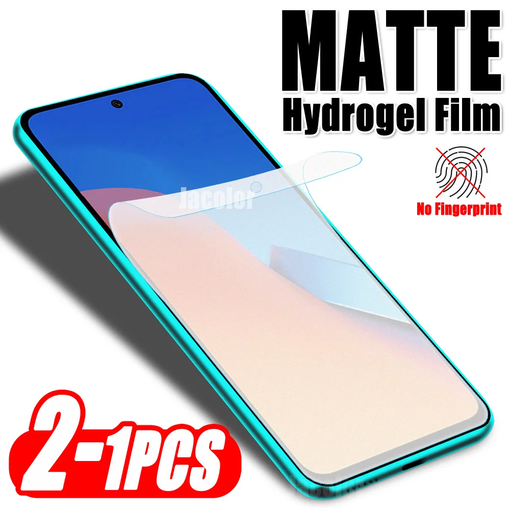 1-2 шт. Гидрогелевая Защитная пленка для Xiaomi Redmi 12 5G 12C 11 Prime 10A 10C 10