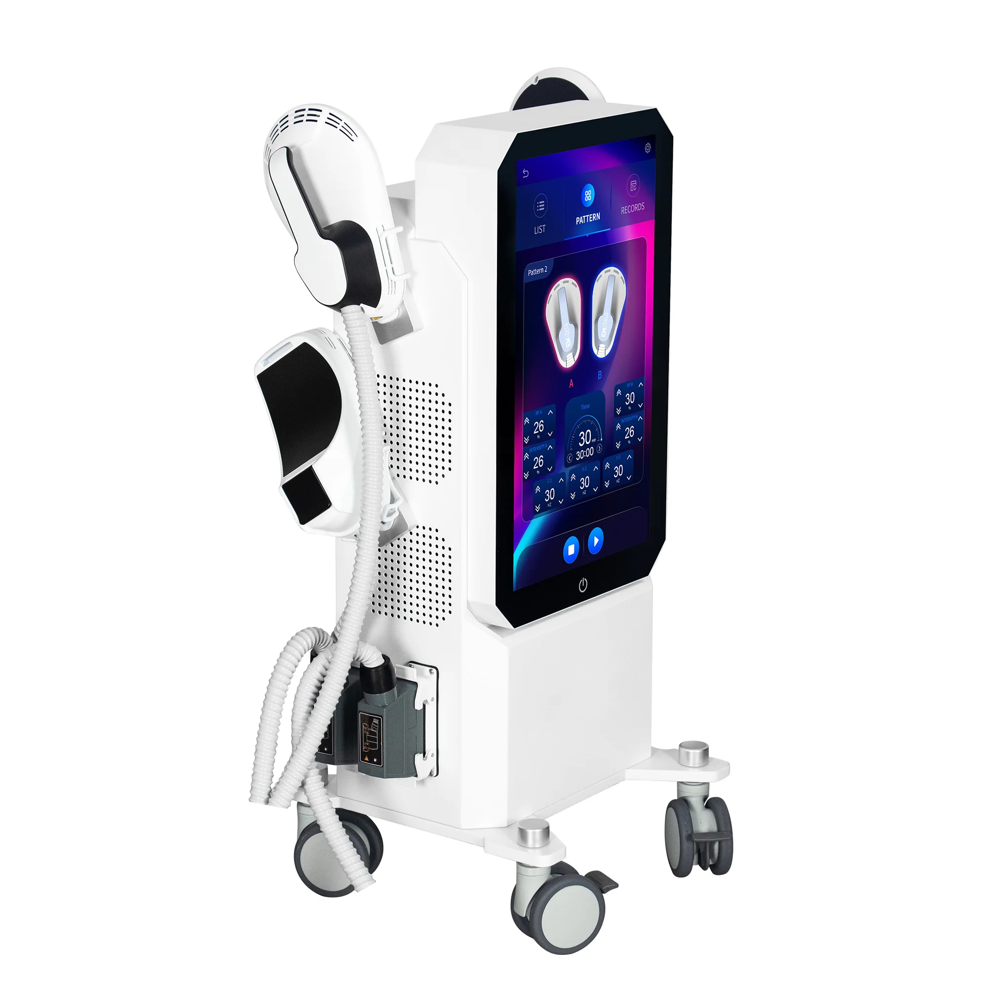 Фото MYOslim Ems машина NEO 2024 6500 Вт для моделирования тела Электромагнитный стимулятор для похудения оборудование ems мышцы №2