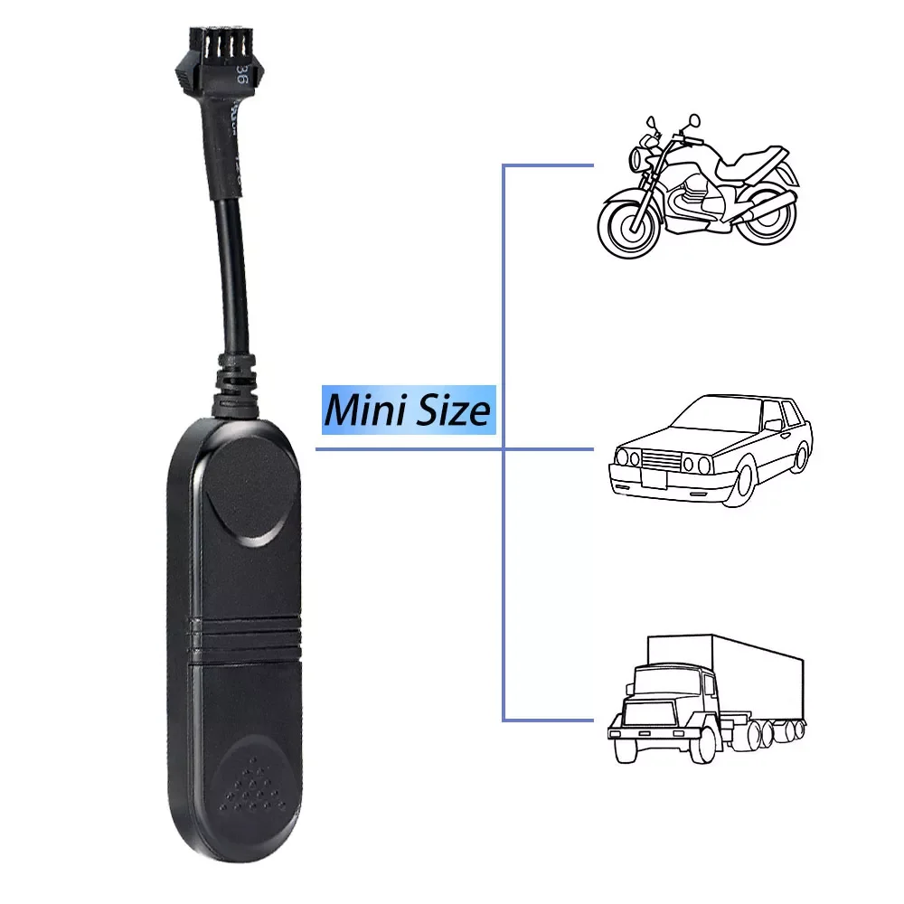

GPS Tracker Car with Light Sensor gps Localizador Real Time Tracking Device Locator Mini Size Lifetime Platform Free
