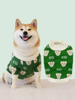 pet clothes spring and autumn dog sweater warm coat