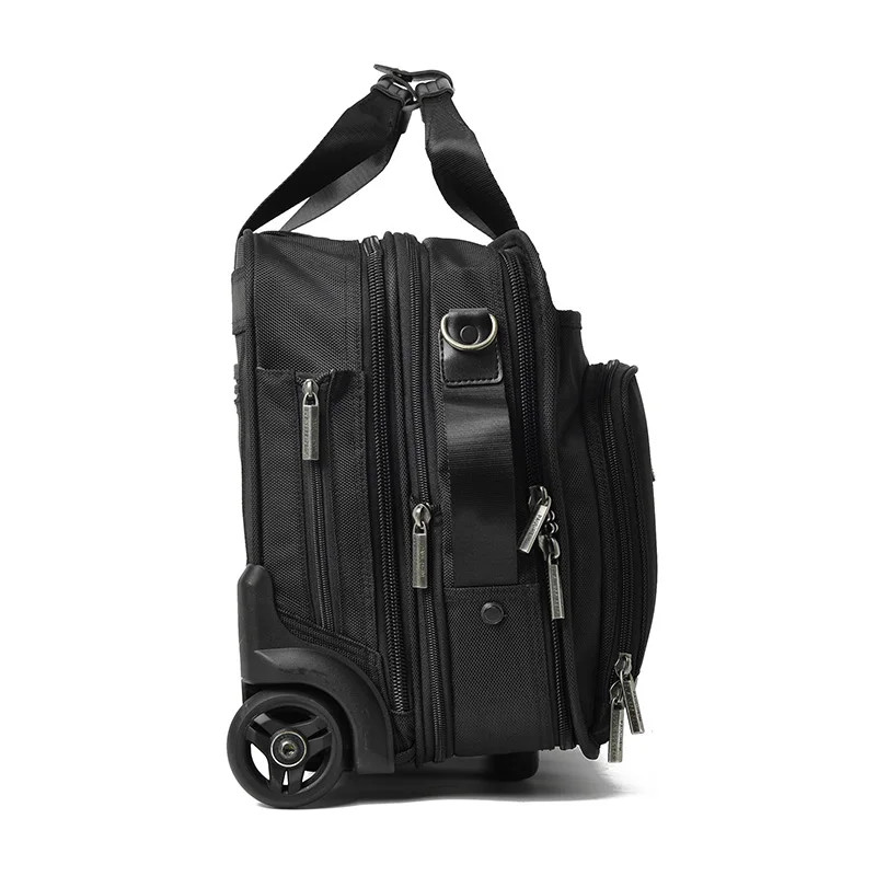 travel tale 19 inch business trip Rolling Luggage Multifunction Suitcase Wheels Men Carry on Trolley pilot laptop bag Travel Bag
