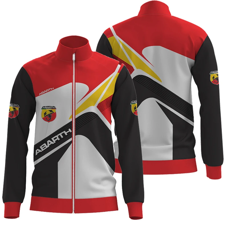 

F1 Extreme Sports Mock Neck Sweater Formula One 3D Print Bay Men's Fashion Zipper Sweatshirt Children's Spring Jacket