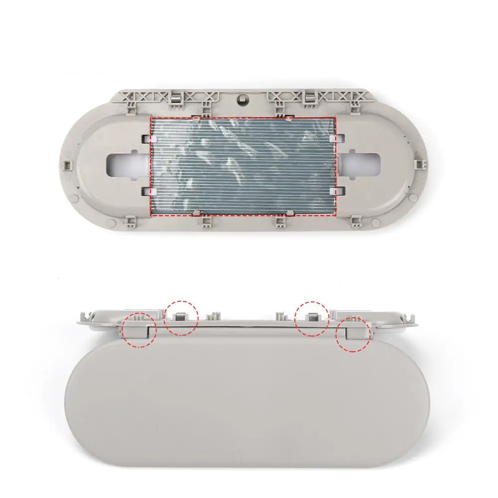 Автомобильный солнцезащитный козырек для зеркала Mini Cooper чехол макияжа Сменные