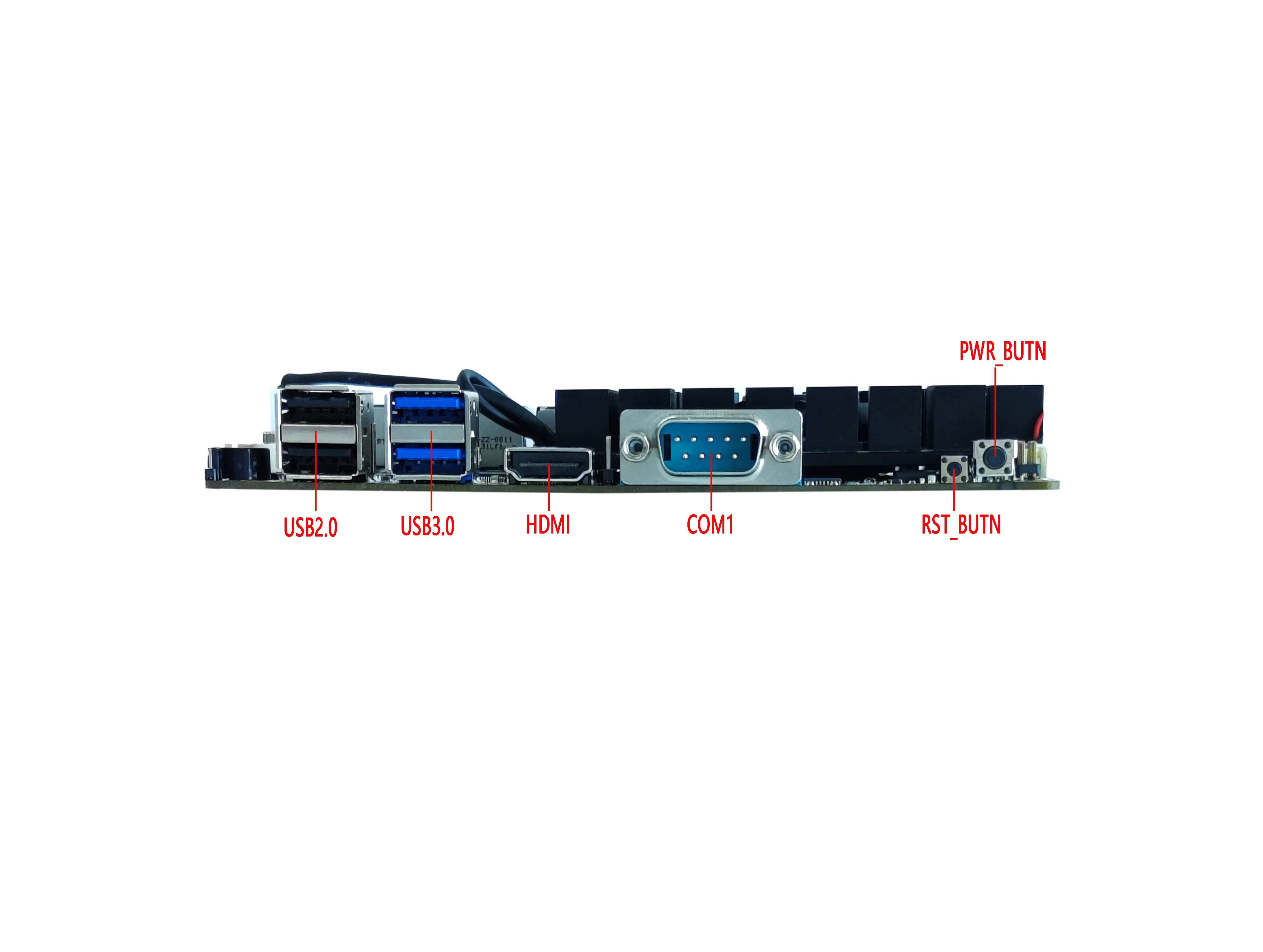 Фото Тонкая безвентиляторная материнская плата Mini ITX с 6 LAN портами (6*1GbE), 4 USB, поддержкой Mini-PCIE, Wi-Fi и 4G/3G для серверов или фаерволлов №4