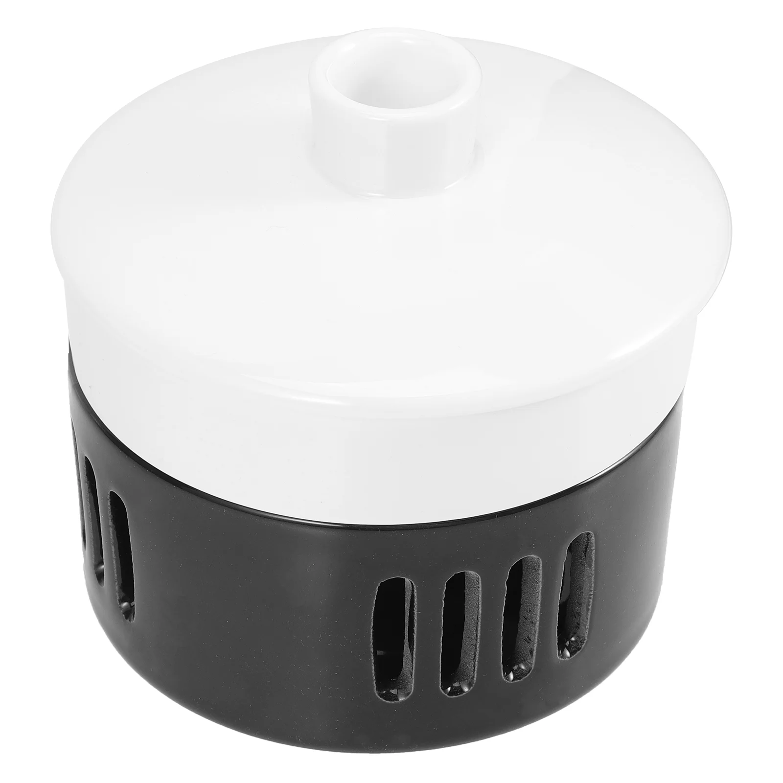 

Cubilose Stew Bowl Ceramic Stew Pot with Heating Base Dessert Soup Bowl for Home