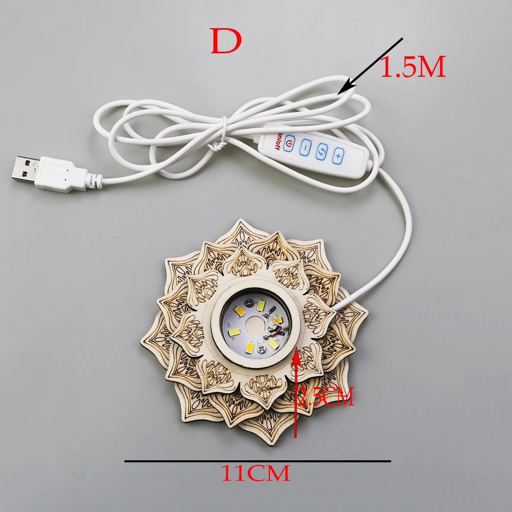 

Деревянная подставка для лампы с хрустальным шаром