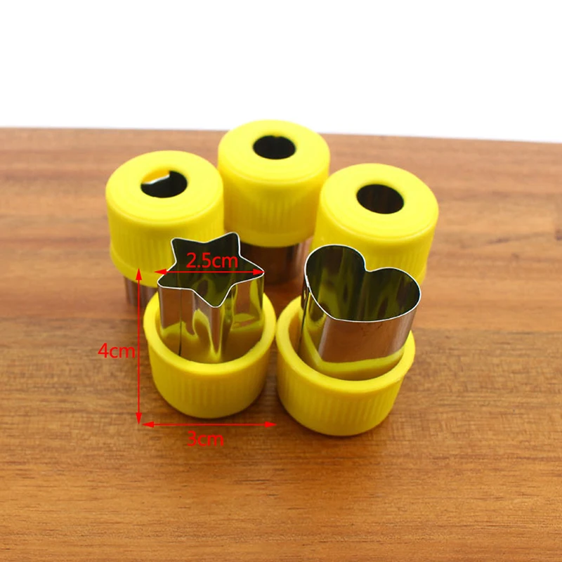 5 шт. овощные резаки набор форм сделай сам резак для печенья цветок детей еда