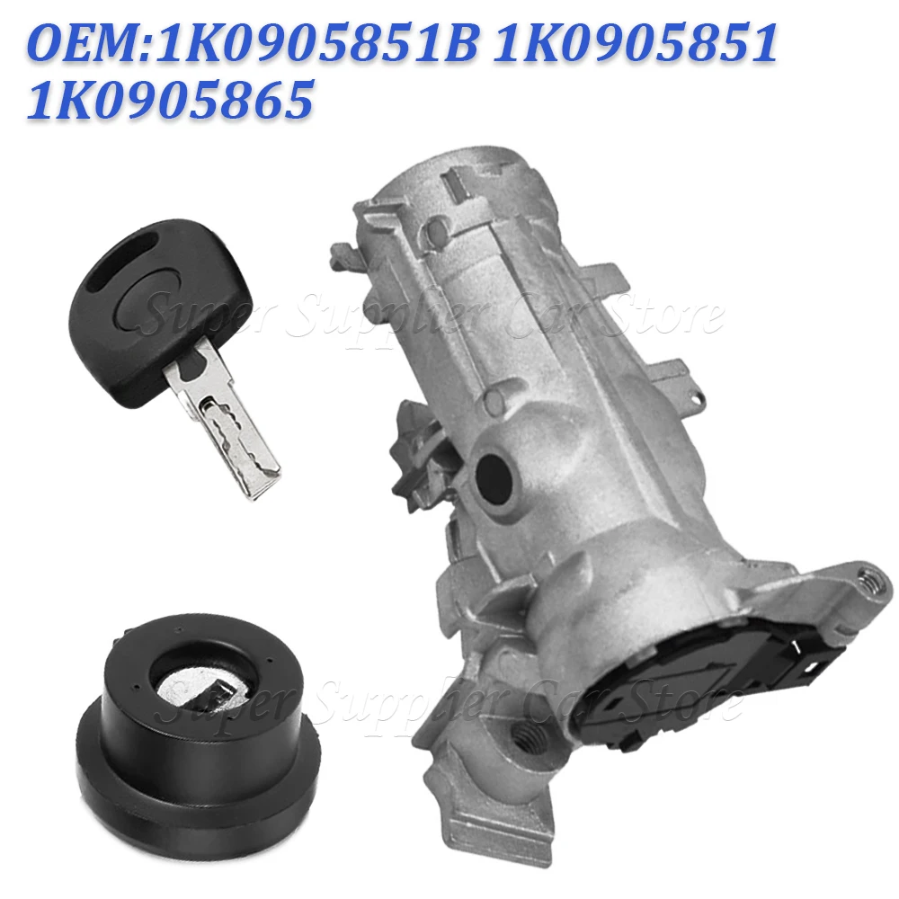 1K0905851 bдолговечный переключатель зажигания Замок рулевого управления для Golf 5 MK5 6
