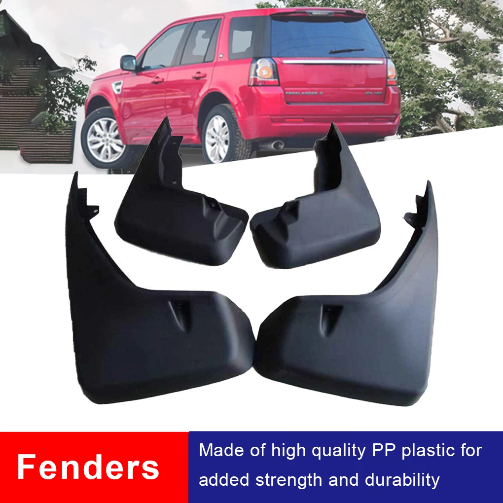 

Mud Flaps Splash Guards Fender Mudguard 4pcs Fender Trim for Land Rover Freelander 2 2006-2017