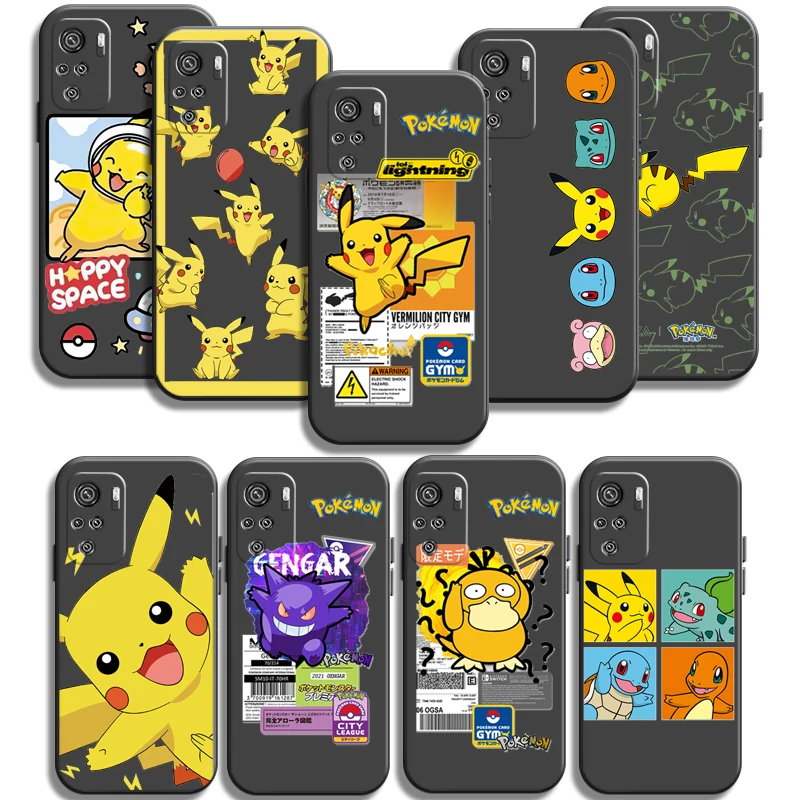 

Pokemon Pikachu Phone Cases For Xiaomi Redmi Redmi 7 7A Note 8 Pro 8T 8 2021 8 7 7 Pro 8 8A 8 Pro Carcasa Funda