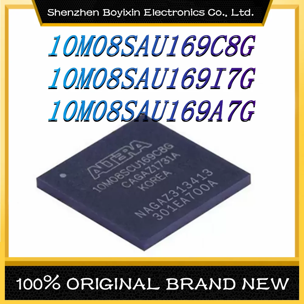 

10M08SAU169C8G 10M08SAU169I7G 10M08SAU169A 7G Φ: стандартное новое оригинальное Оригинальное программируемое логическое устройство (CPLD/FPGA)