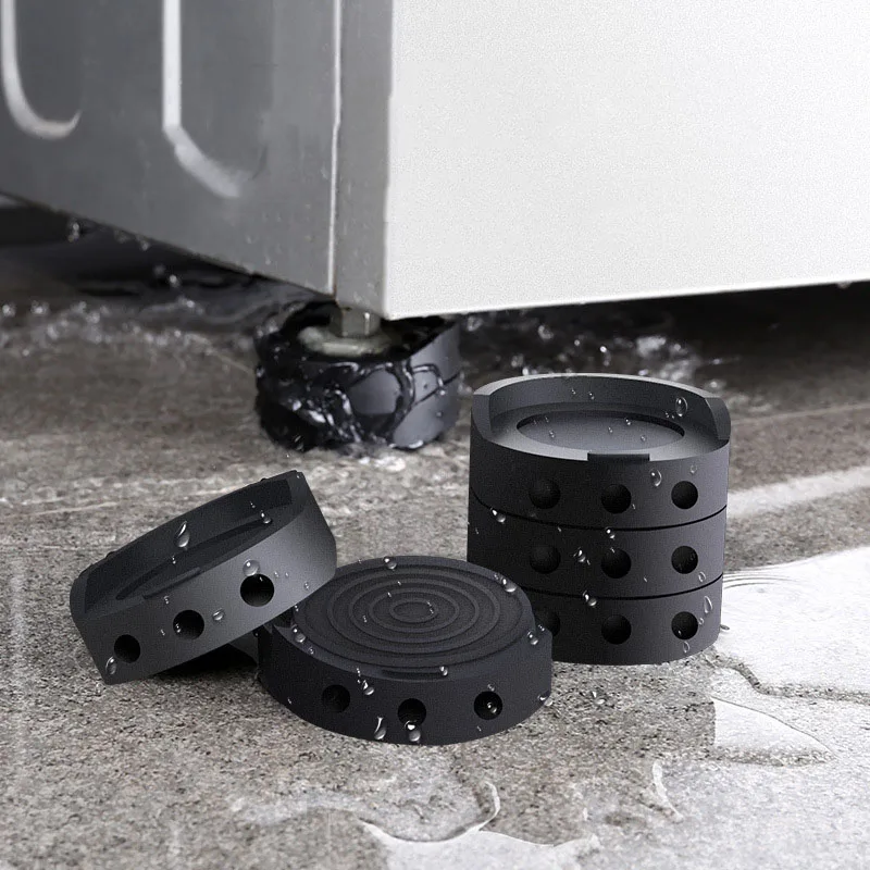 

4Pcs Anti Vibration Feet Pads for Washing Machine Rubber Mat Dryer Non-Slip Pad Universal Furniture Leg Pad Floor Protector