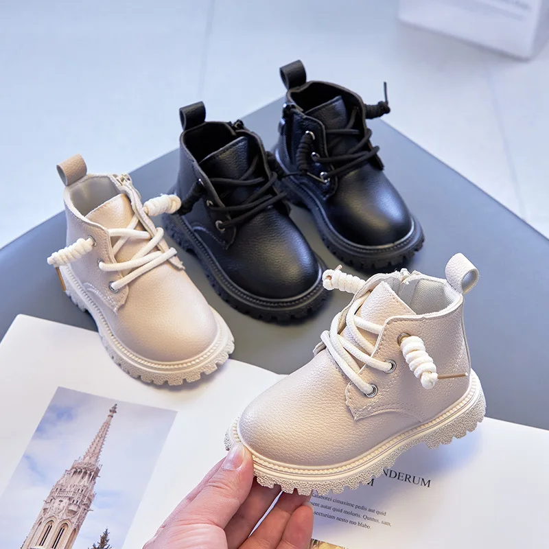 

Boots Children Girls Kids Snow Toddler Autumn Baby Boots Boys Leather Short Winter Fashion Shoes Kids Boots Shoes Boots