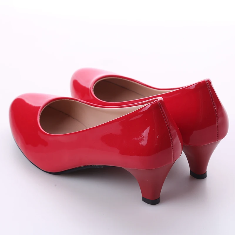 DHTYUSA Female Pumps Nude Shallow Mouth Women Shoes Fashion Office Work Wedding Party Shoes Ladies Low Heel Shoes Woman Autumn