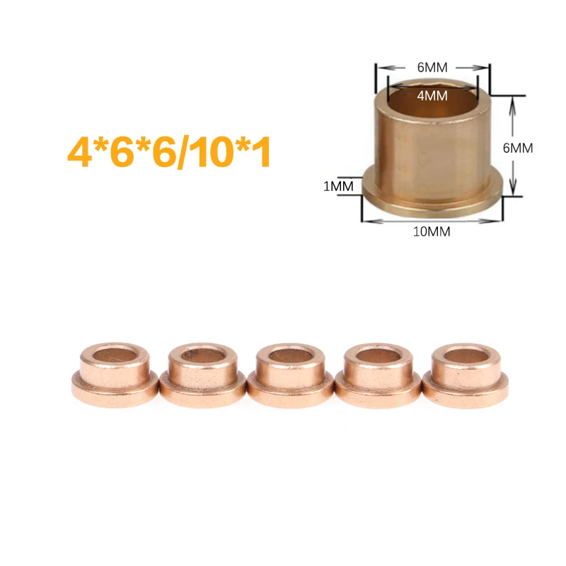 5 шт. самосмазывающиеся подшипники из меди