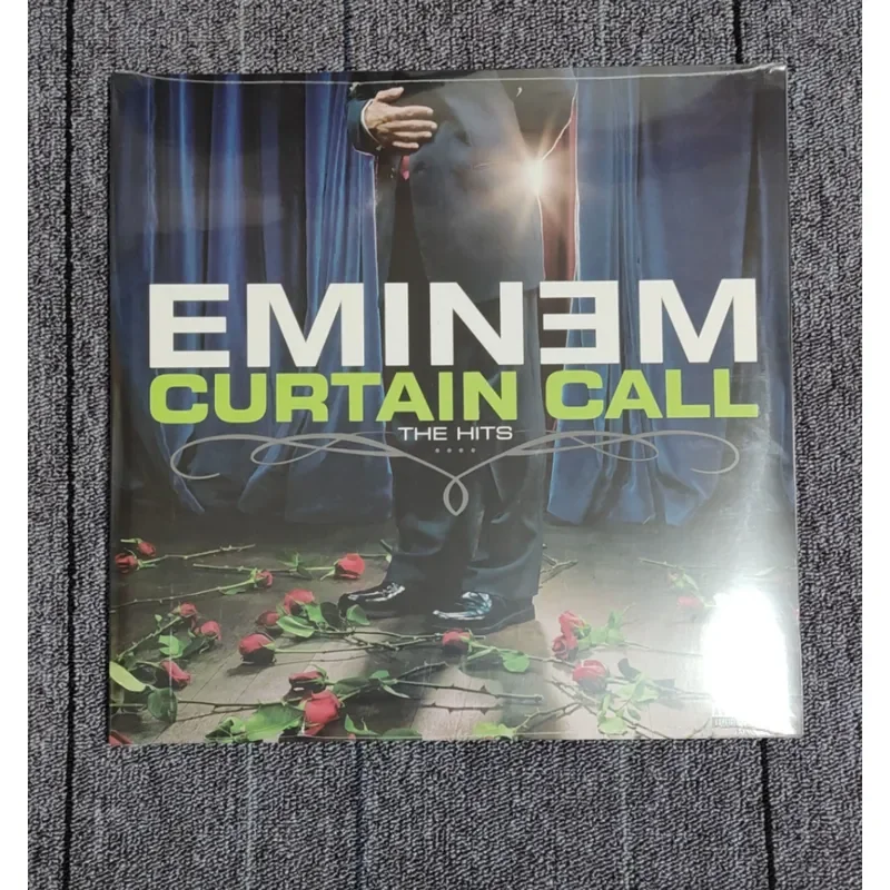 Фото EMINEM CURTAIN CALL HITS: Двухдисковая коллекция LP-виниловых пластинок для Эминема №1
