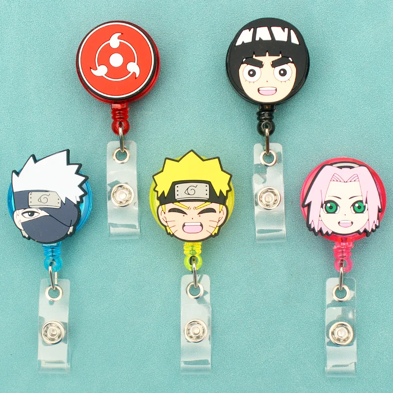 

Cartoon Brave Fire Village Soldier Style Badge Reel Nurse Enfermera ID Holder Girl Boy Retractable Name Card Holder Accessory