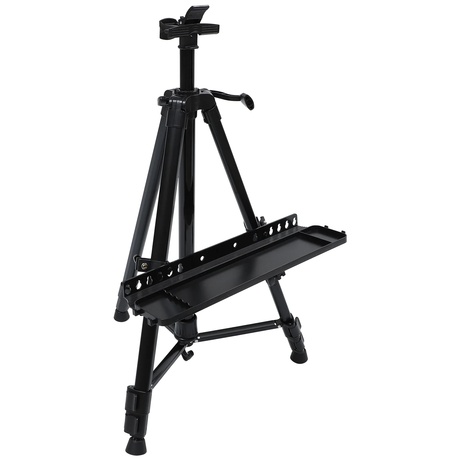 

Folding Easel Drawing Board Small Display Stand Hand Shaking Desktop Tripod Rack Foldable Sketching Crank Shelf