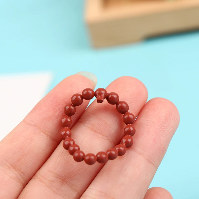 

1Pcs 1:12 DollHouse Miniature Necklace Buddha Model Simulation DIY Dolls Accessories