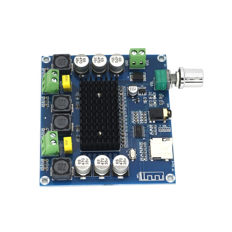 XH-A105 беспроводной Bluetooth 5 0 TDA7498 100 Вт + Цифровой усилитель мощности плата стерео