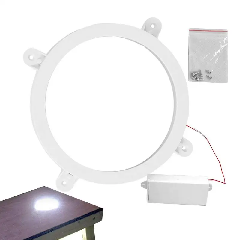 

LED Cornhole Lights Anti Glare For Hole Cornhole Lights Waterproof Easy Installation Cornhole Ring Lights Battery Powered For
