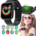 Смарт-часы Y68 детские с цветным экраном и Пульсометром