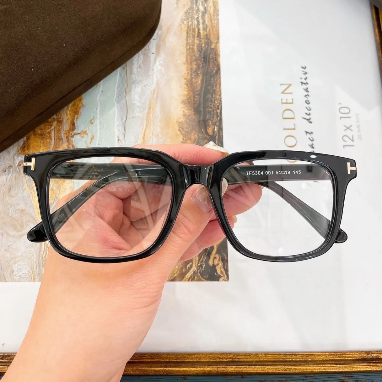 

TOM TF5304 квадратные очки в форме черепахи для женщин и мужчин, женские и мужские оправы, оптические аксессуары 2022