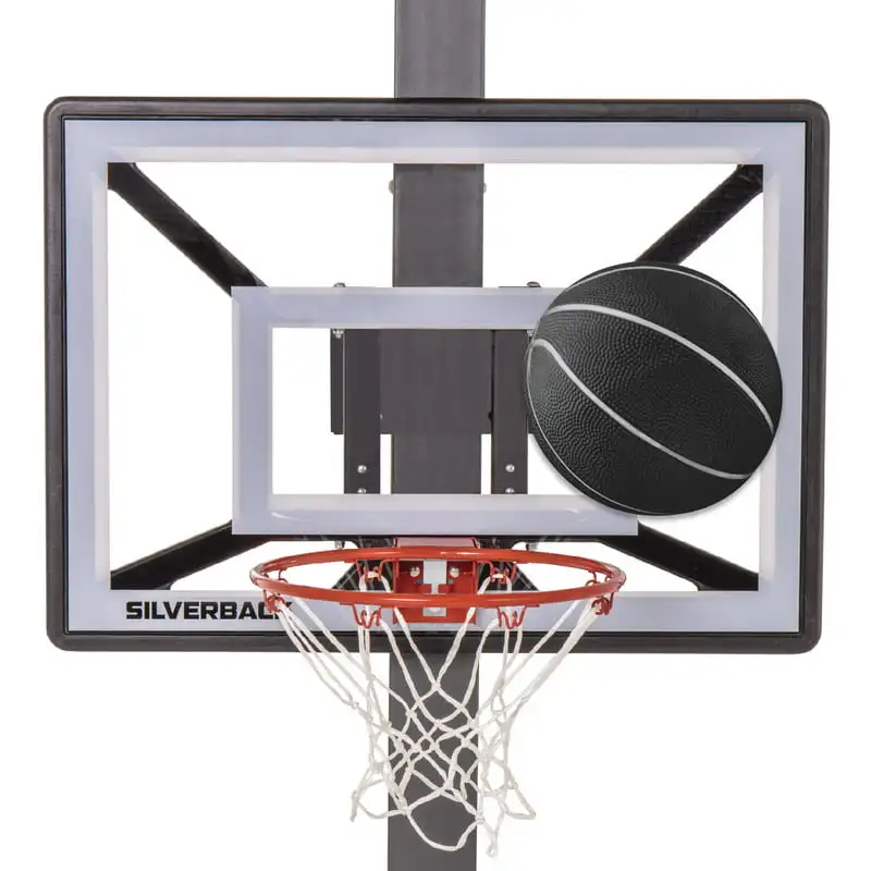 

33" Basketball Hoop with LOCK ‘n Rock Mounting Technology Mounts to Round and Vertical Poles