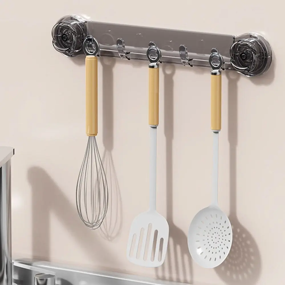 5 крючков крючки на присоске настенная вешалка для полотенец ванной комнаты без