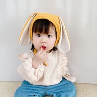 long bunny ear hat for baby girls spring autumn infant beanie cap cute toddler boys hats cotton newborn babies accessories 5 24m