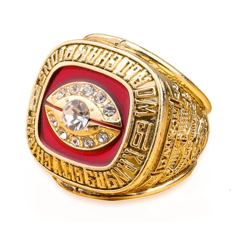 

1969 KC Championship ring Set souvenir Gift for Friends Ring Gift Fan souvenir ring
