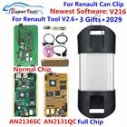 Can Clip V216 диагностический интерфейс для renault Can Clip 212 Золотая печатная плата V178 с реле NEC AN2131QC AN2135SC полный чип + Reprog V191