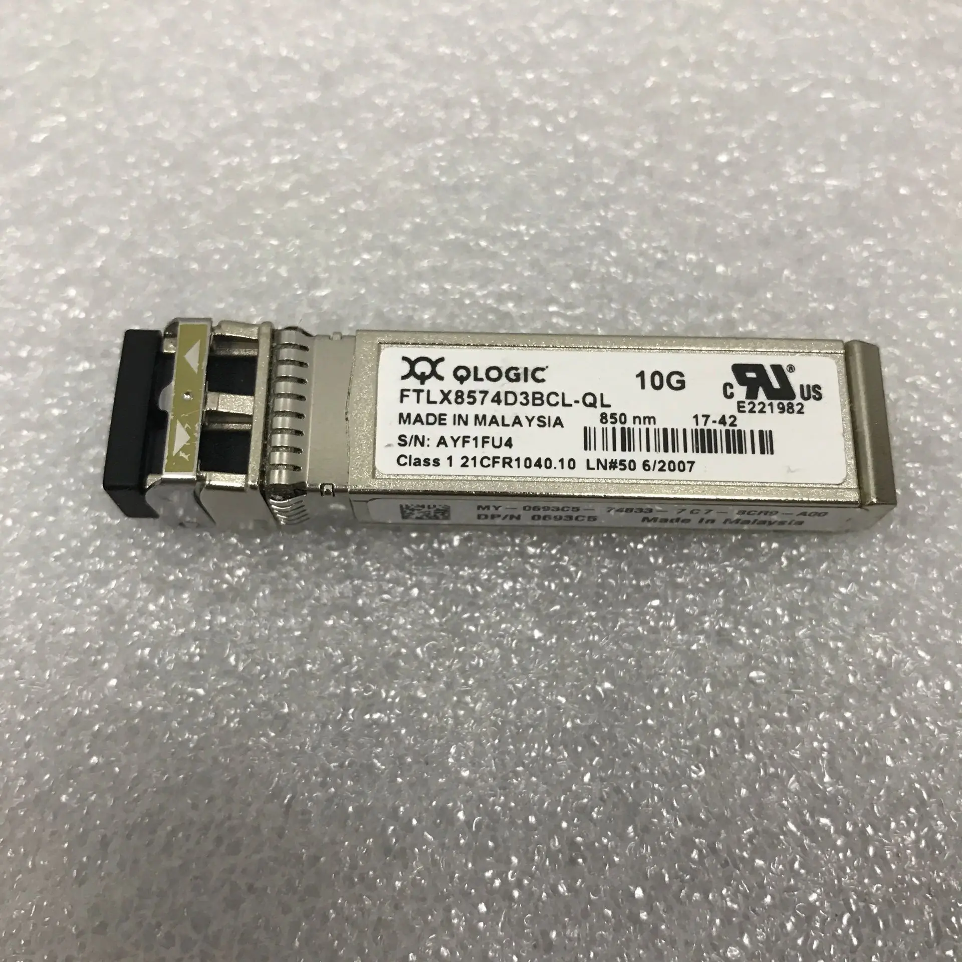 QLOGIC 10G Optical Transceiver/FTLX8574D3BCL-QL/10G 850NM SFP+/qlogic network card sfp/Qlogic port hba module sfp/qle 10g sfp