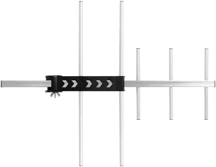 

2023 Antenna Exterior TV AE 5010 Aluminum / Black antenna for digital tv