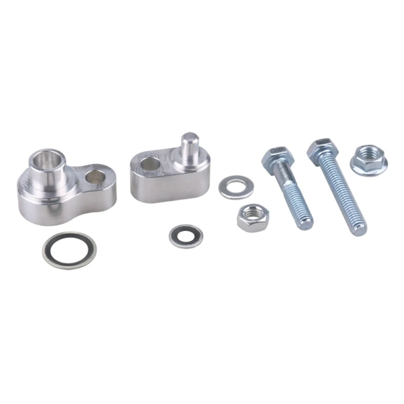 

9 Pcs Rear A/C Block off Kit Air Conditioning Block Off A/C Replacement Set Metal Alloy Made for 2007-2015 Automotive