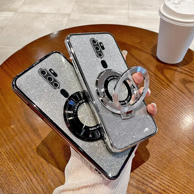 Чехол для OPPO A5 2020 cph830 гальваническое покрытие Мягкая Блестящая задняя крышка