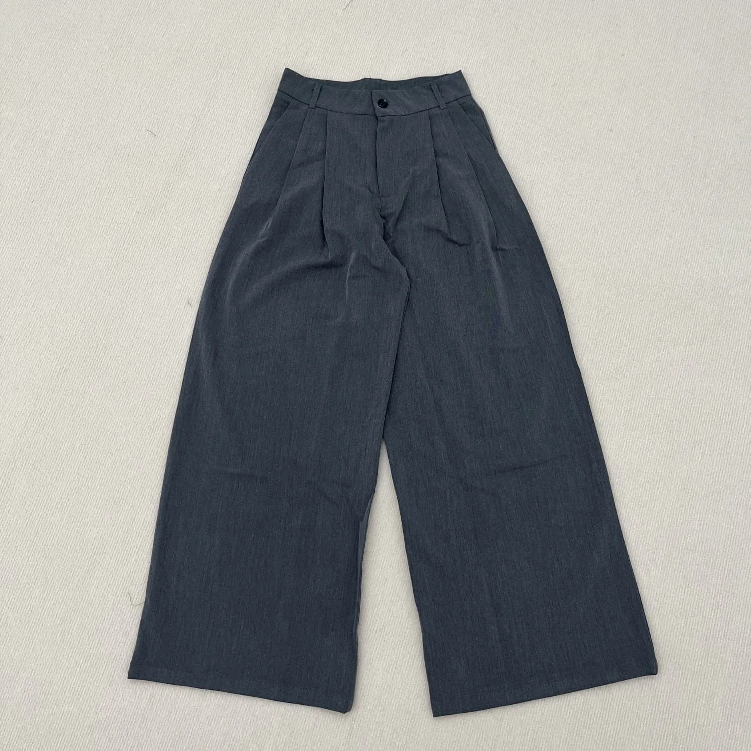 Kar &amp Otza женские 2024 осенне-зимние новые брюки с высокой талией двойной складной