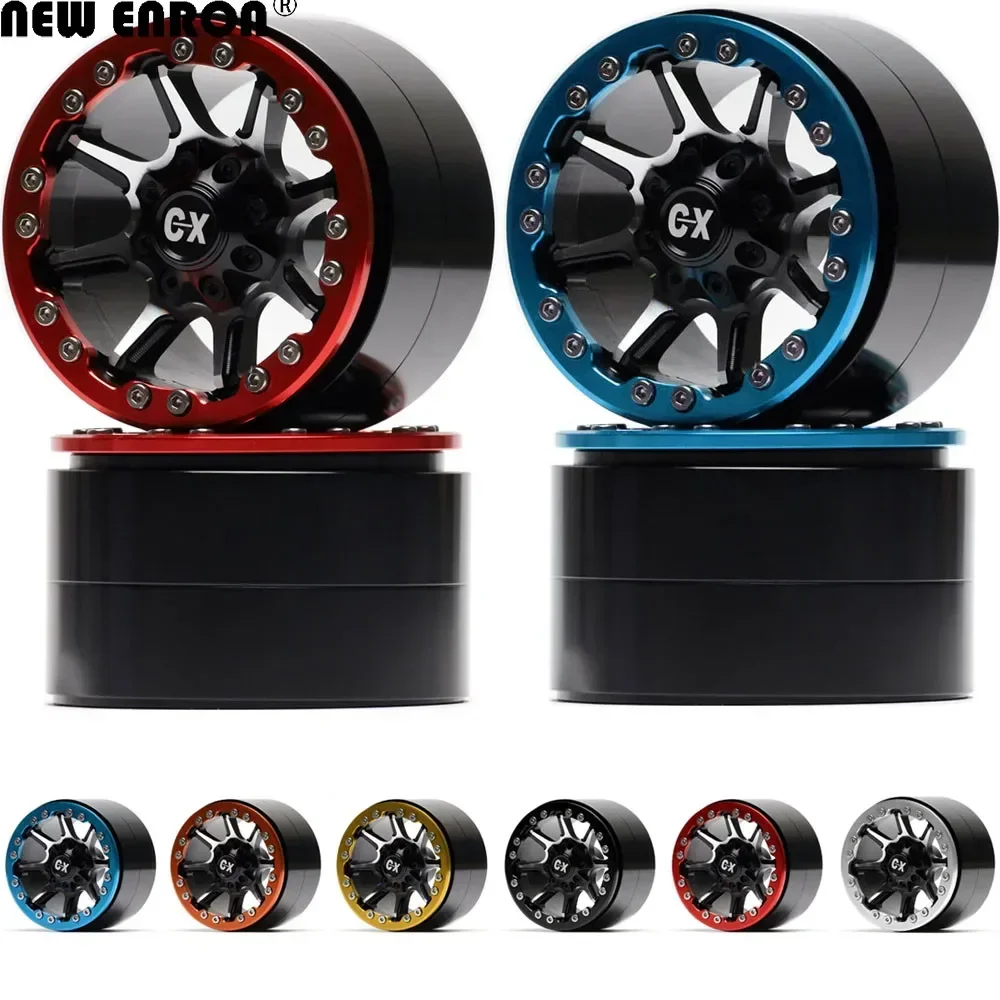 НОВЫЙ ENRON Металлический 8-спицевый обод ступицы колес с бисером 2 дюйма для 1/10 RC