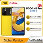 Новый телефон POCO M4 Pro 5G 6 Гб RAM 128 ГБ ROM Dimensity 810 Octa Core 2400x1080 DotDisplay 90 Гц 5000 мАч 33 Вт pro 50 МП NFC