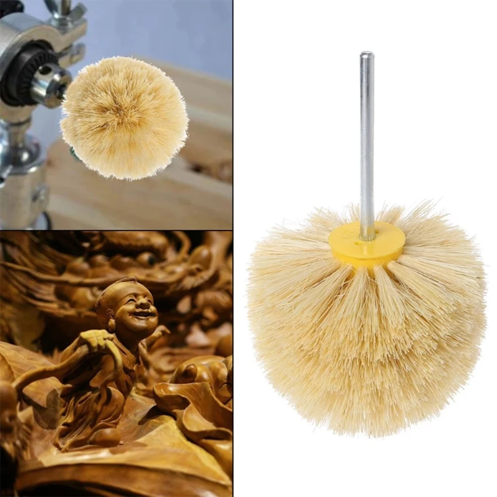

Pratical Furniture Brush Sisal Brush 1 PC Deburring Sisal Grinding Buffing