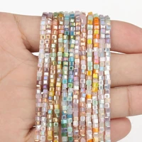 3x2mm high quality ab faceted cube austrian crystal beads loose square shape glass beads for jewelry making diy bracelet