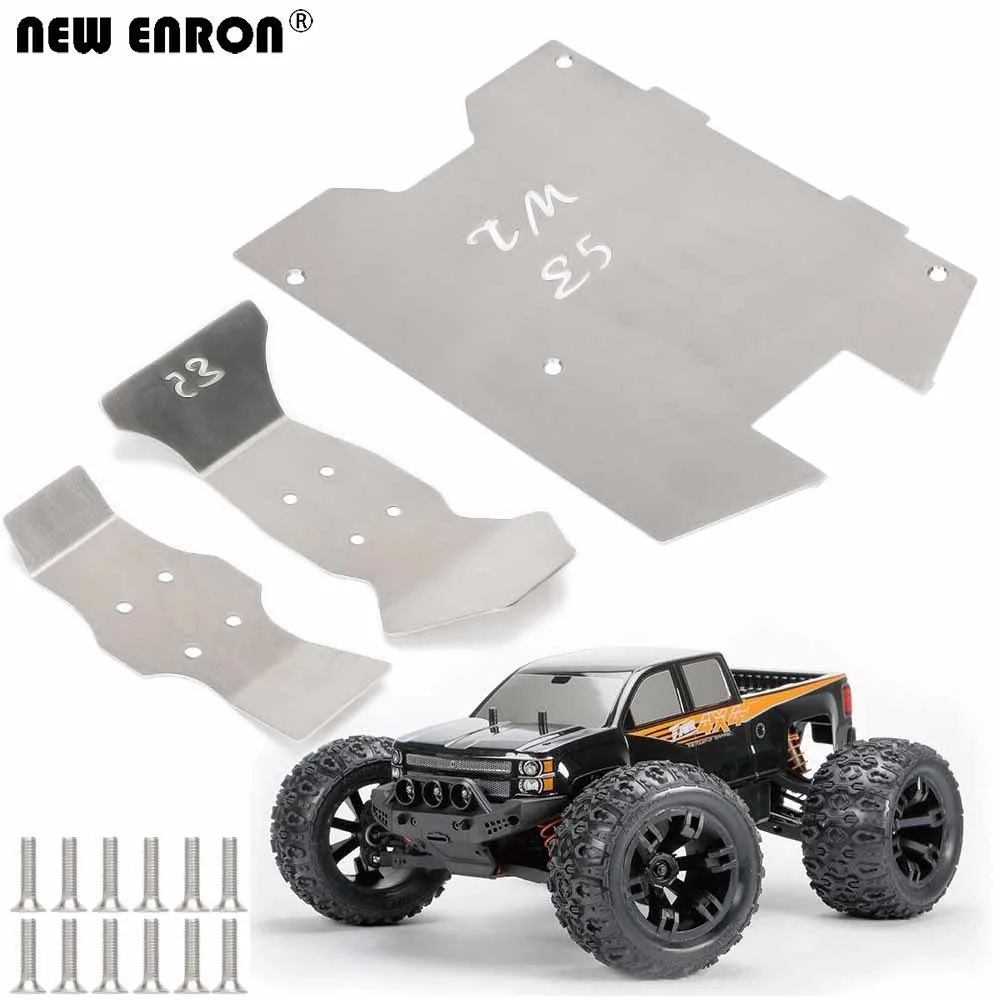 Новинка ENRON 1 комплект протектор шасси из нержавеющей стали защитная