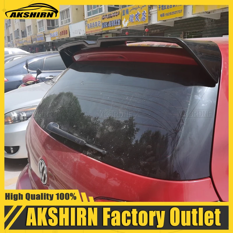 

Rear Roof Spoiler for VW GOLF MK6 & R 2008-2012 Hatchback Lip Spoiler High Quality ABS Material VW GOLF 6 gt Wing