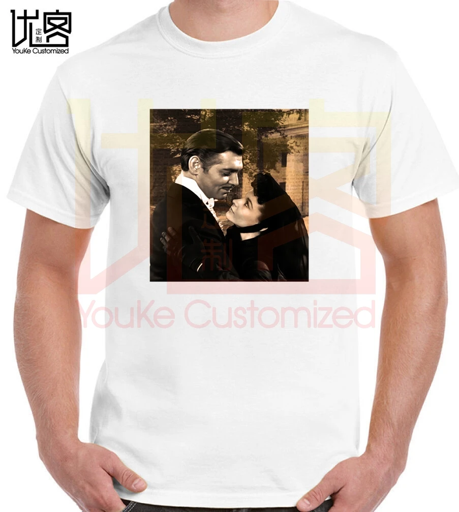 

Gone with the Wind T-Shirt Gone With The Wind T-Shirt men's women's 100% cotton short sleeves tops tee printed Crewneck t-shirt